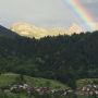 Regenboog boven de Dent de Burgin