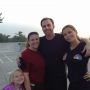 So happy to run with the family!!!