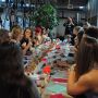 Altijd gezellig, aan de stamtafel bij #vondelgym Hier met de dames van @fitgirls.nl #strongissizeperfect