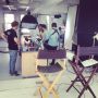 Shooting for a commercial today :) #setlife