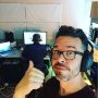 Mixmeister @edstruijlaart doet z'n best op mijn vocalen voor #donelookingforwords