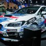 【東京オートサロン2016】WRX STI ライトポッドが装着されている方の車両にはお子ちゃま限定で搭乗可能という事で行列が出来てた