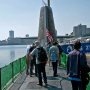 【横須賀YYのりものフェスタ2017】艦上でおもむろにカメラを構えると自衛官のにーちゃんに「艦上は撮影禁止ね」と窘められた... 数枚撮ってしまったのでこっそりうｐしておくわ() 