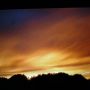 Mam stuurde foto van zonsondergang #Huizen
