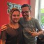 Nice one: Chris van @wetheGriswolds kwam even buurten vanavond om te bedanken voor de support! #3FM 