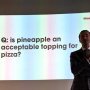 Answering very fundamental questions at @thenextweb strategy meeting.
