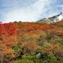 茶臼岳は活火山なので今も噴煙モクモク