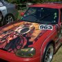 【第11回館林痛車ミーティング】スズキ渾身のFRな軽オープン車カプチーノ ロングノーズが素敵 そろそろコイツも復活の時ではないのかい？ｗ 