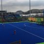 Good to see the hockey men gear into action at the blue screen in Deodora #rio #rio2016