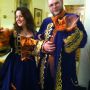 Yesterday, ready for "Le bal des princesses 2013" at Paris :) - had fun!
