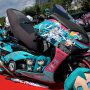 【マジカルミライ2016】今日日の痛バイクはシート裏にメカが満載ｗ 