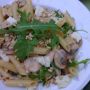 Pasta di-zelf-verzonnen :D straks wat er in zit.... Nu proeven :D