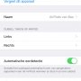 Losse instellingen voor linker en rechter AirPods. 