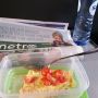 Breakfast in the train # foodchallenge #day20 #proteine #ns 