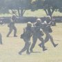 【武山駐屯地 東部方面混成団創立6周年記念行事】実弾を使えないのは分かるんだがクライマックスになるとどこの訓練展示も現場が発煙筒やらの煙でいっぱいになるのはどうにかならんのか？ｗ