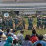 【下志津駐屯地創設62周年記念行事】おなじみの音楽隊が入場 