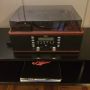 Check out the vintage turntable in my hotel room in Stockholm, Sweden.