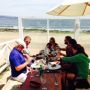 Lunch a la playa. 