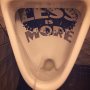 More is more, obviously... #eurotrash #lessismore #pissings
