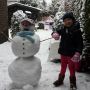 Hallo sneeuwman. #sneeuw #sneeuwpop