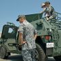 【艦艇公開in大洗】軽装甲機動車(LAV) 展示されている車両の中では唯一乗せてもらえる車両でした～